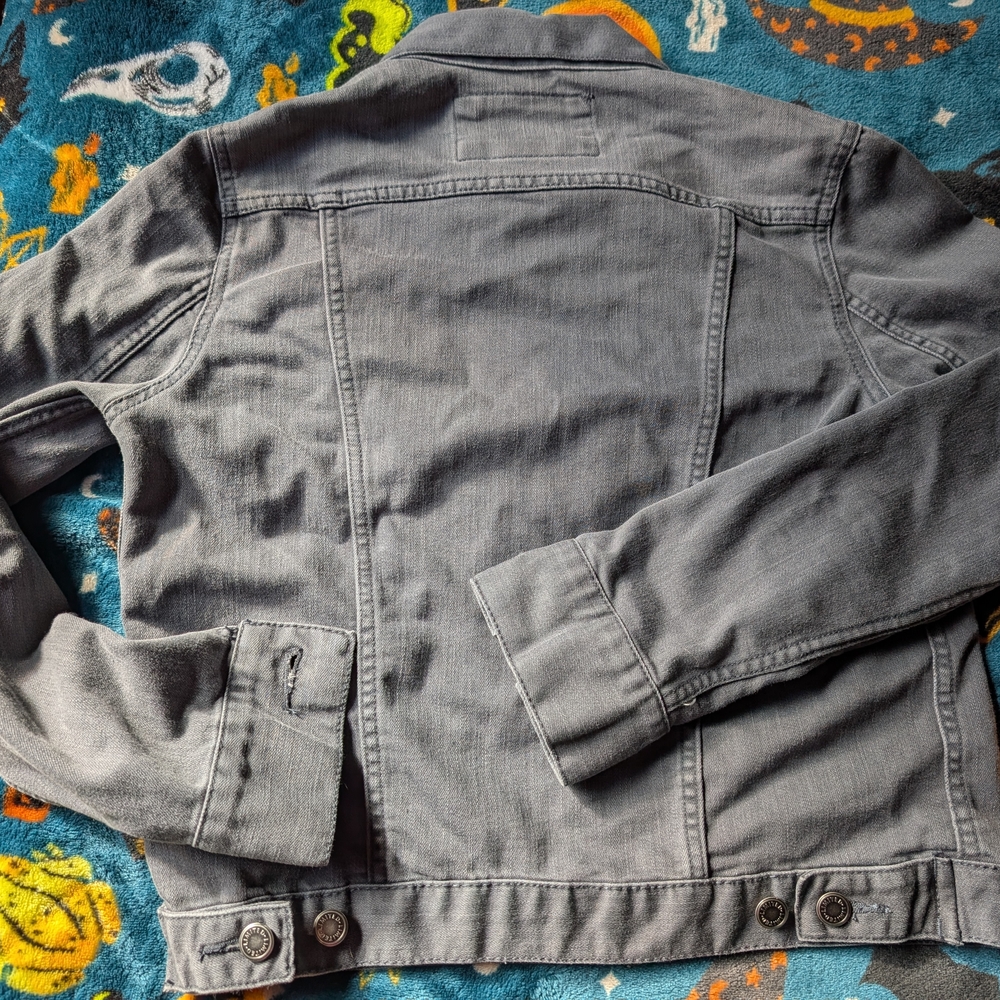 The Limited Gray Jean Jacket - Picture 8 of 8